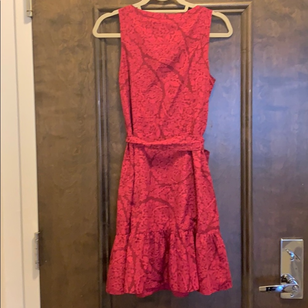Pink Beaded White House Black Market Dress - Picture 3 of 4